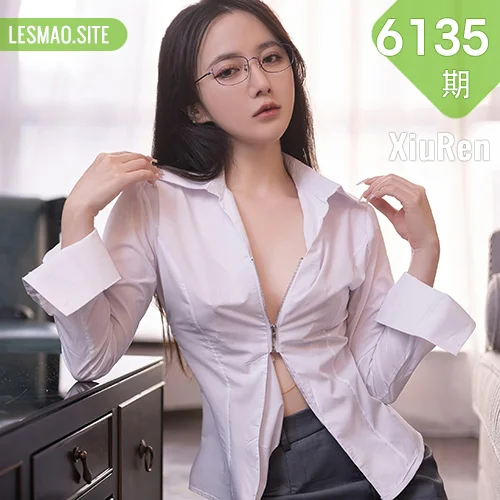 秀人网 鱼子酱Fish No.6135在线看图，清新少女与暗夜魅影双重奏写真摄影全记录
