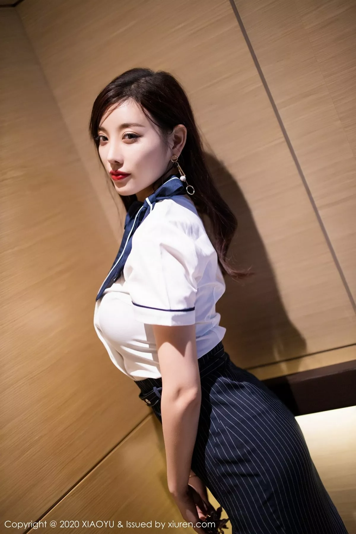 XIAOYU  语画界 Vol.393 杨晨晨sugar 甜美女神制服剧情主题