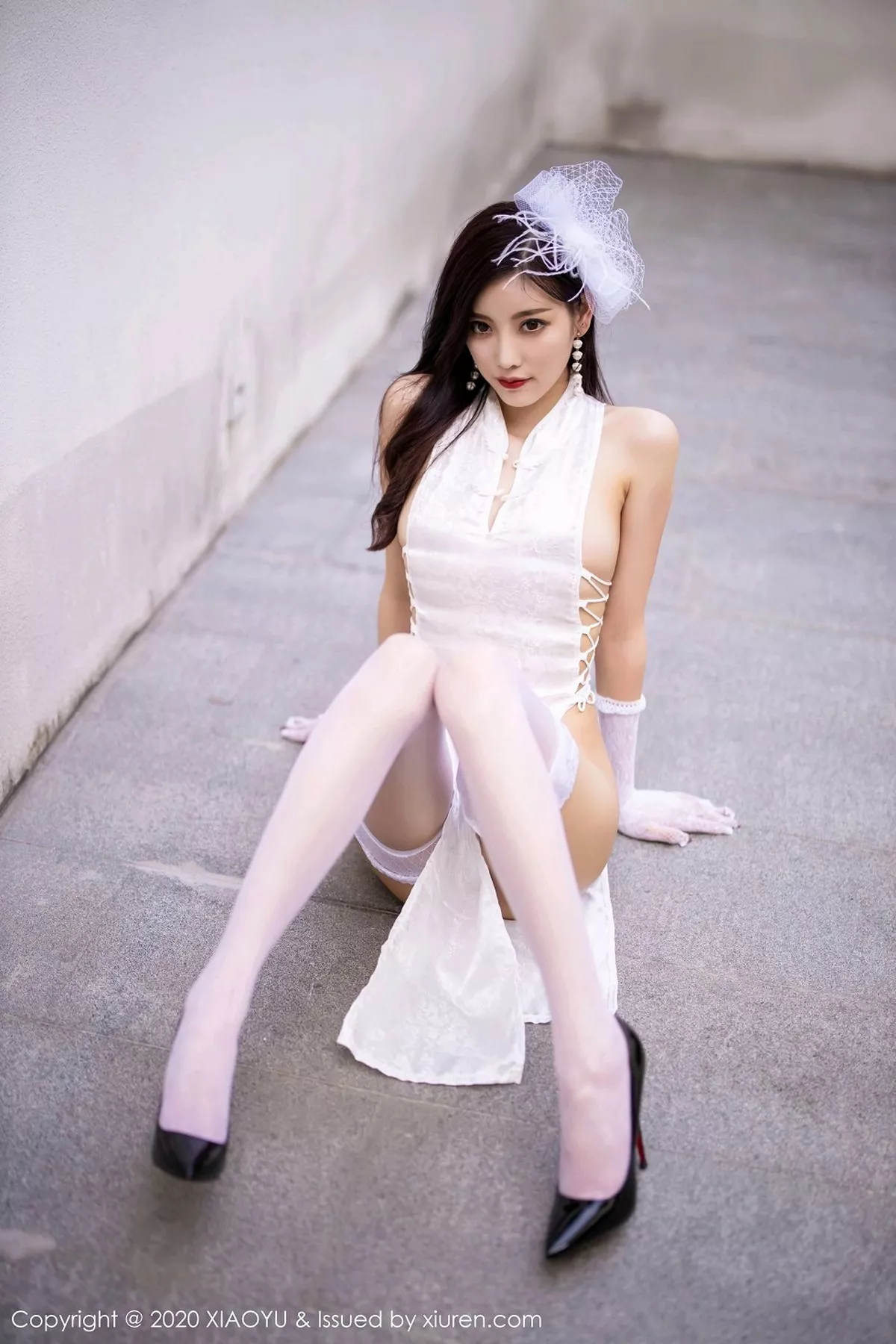 XIAOYU  语画界 Vol.403 贵妇开叉旗袍 杨晨晨 主题旅拍
