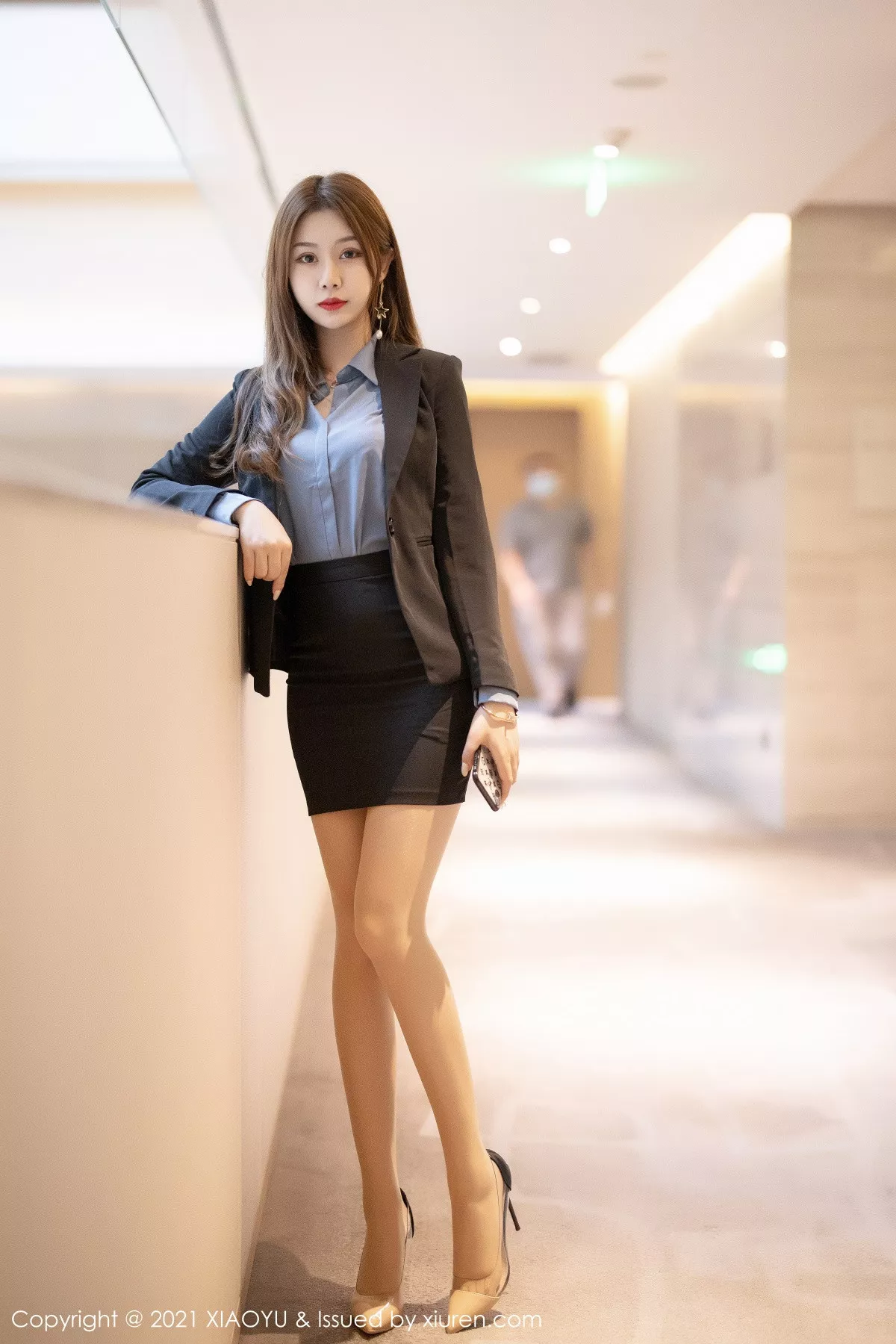 XIAOYU  语画界 Vol.480 黑色职场ol制服 梦梵