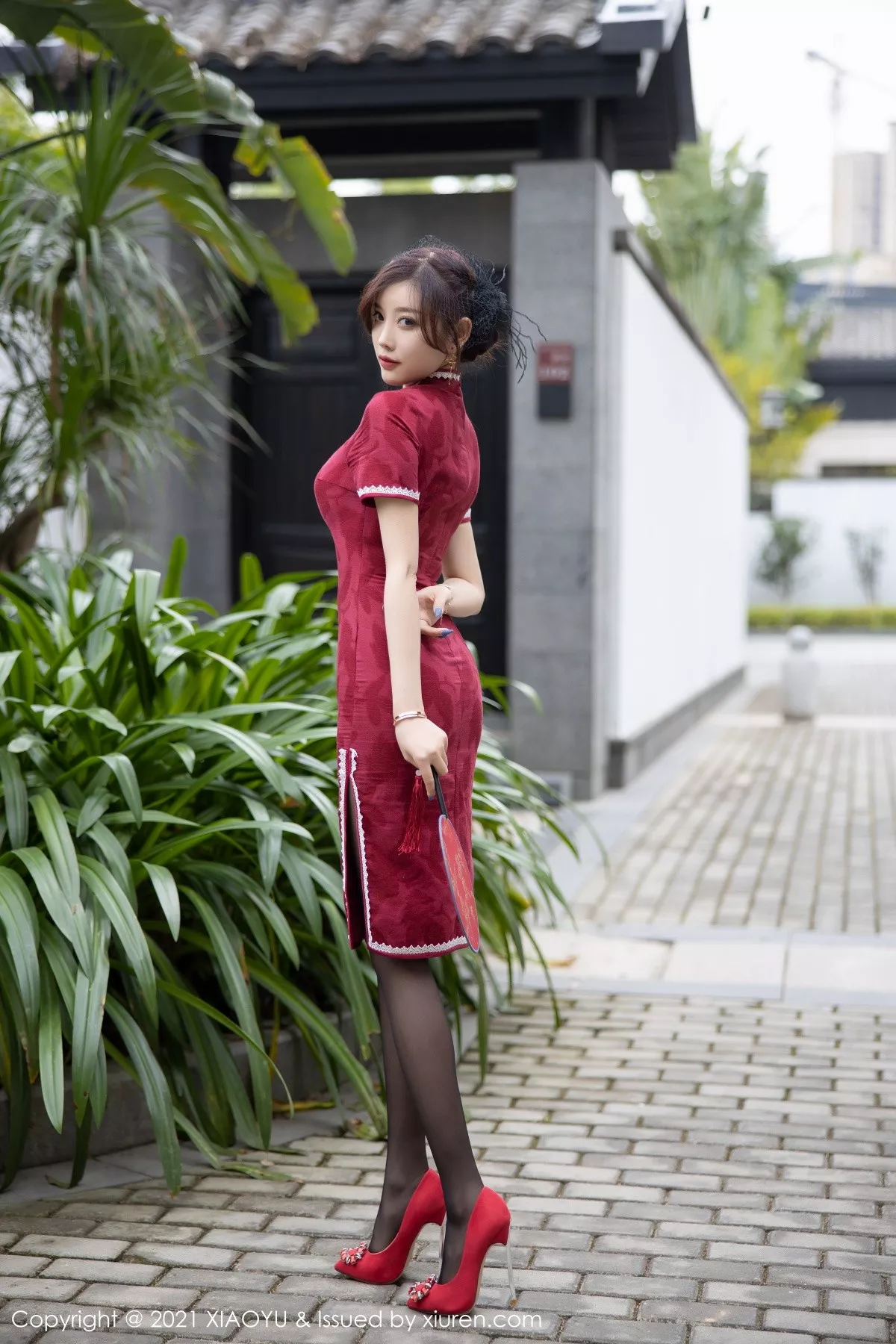 XIAOYU  语画界 Vol.515  浪漫旗袍 杨晨晨sugar心愿旅拍写真