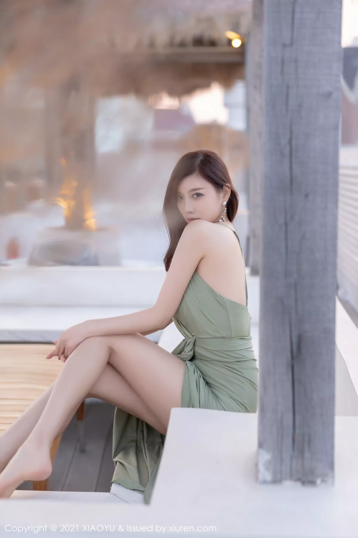 XIAOYU  语画界 Vol.538 轻透长裙 杨晨晨sugar 青岛旅拍写真