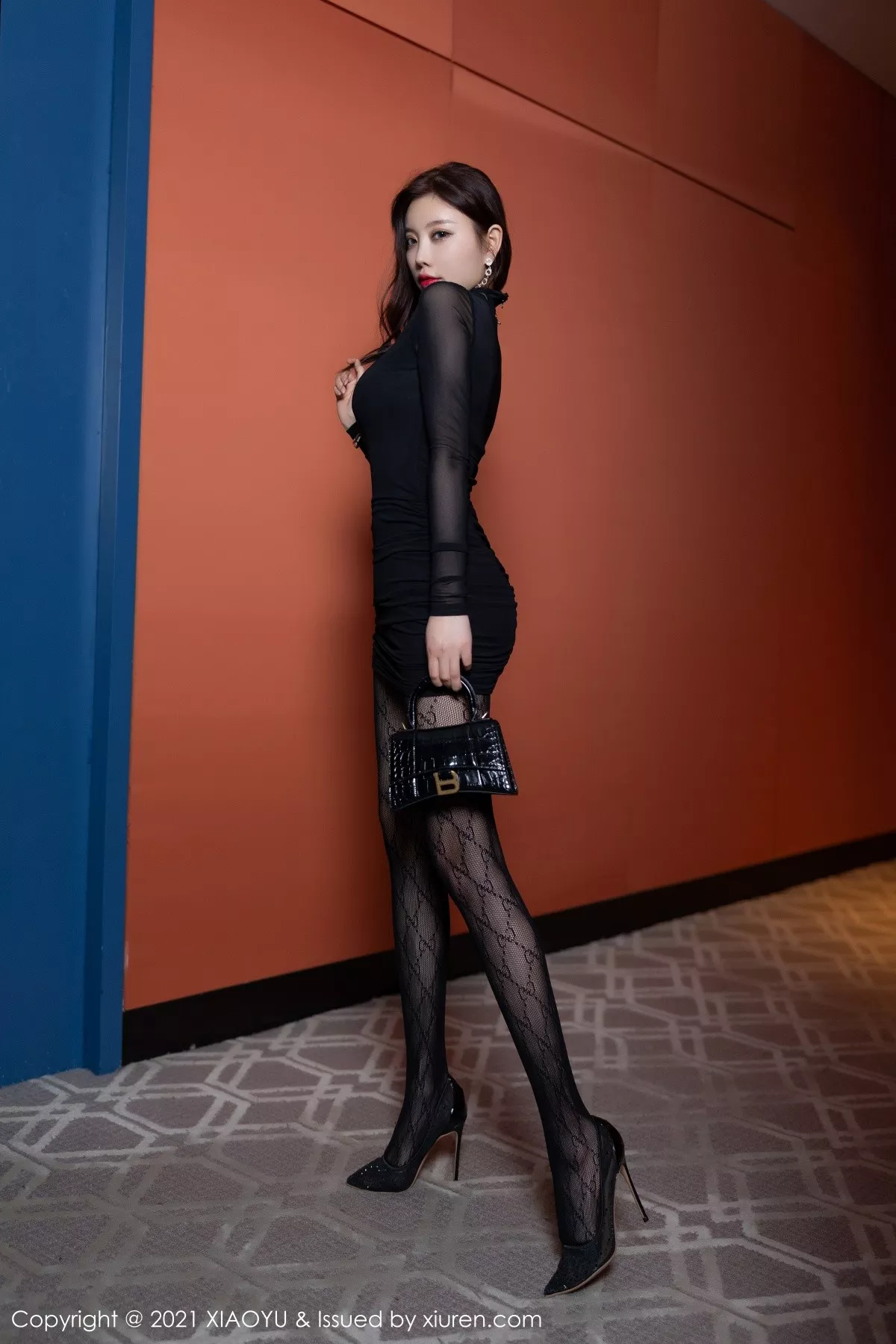 XIAOYU  语画界 Vol.548 暗黑妩媚 杨晨晨sugar 魅惑写真1