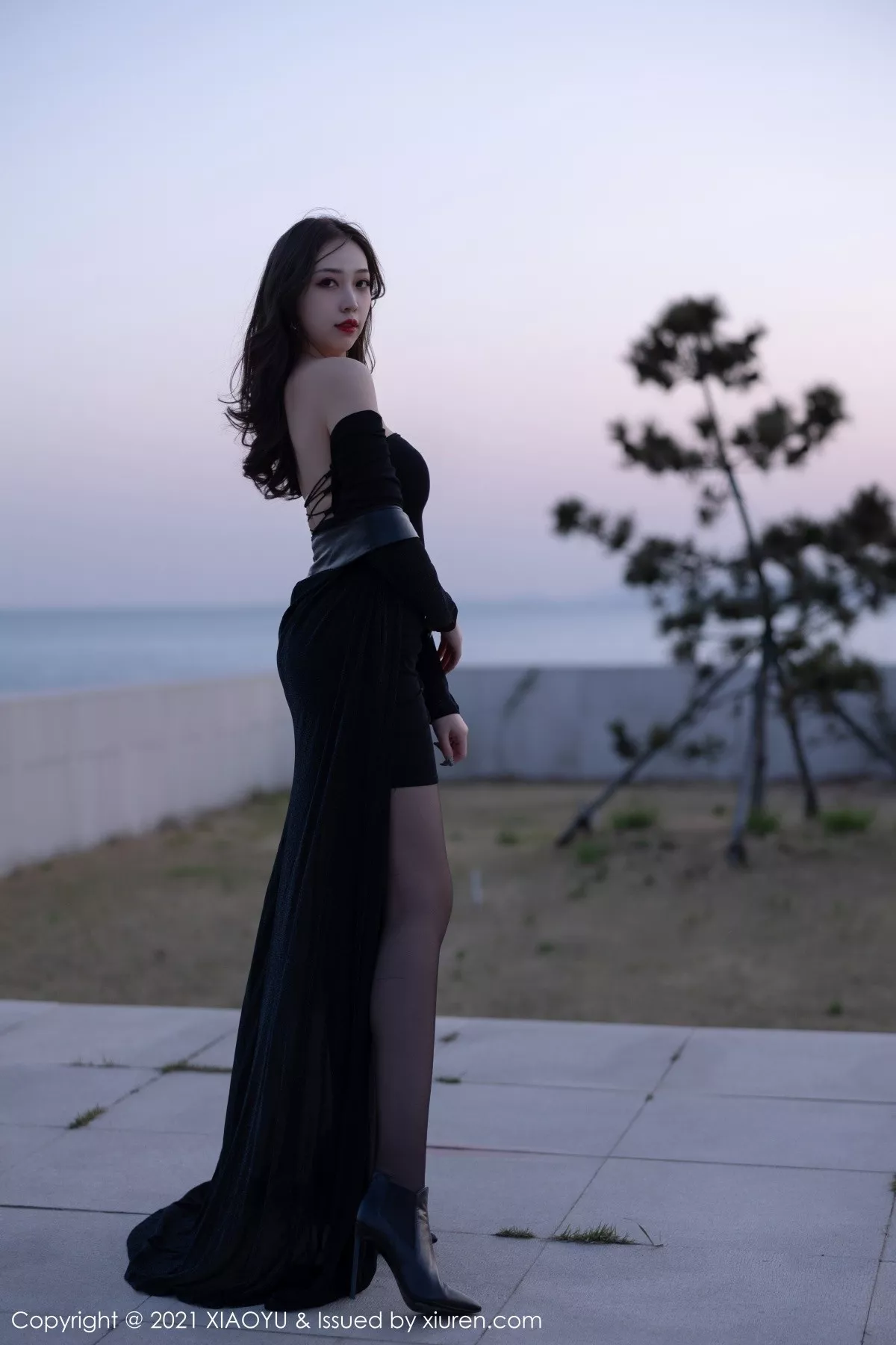 XIAOYU  语画界 Vol.580 极致丝足 郑颖姗 青岛旅拍写真3