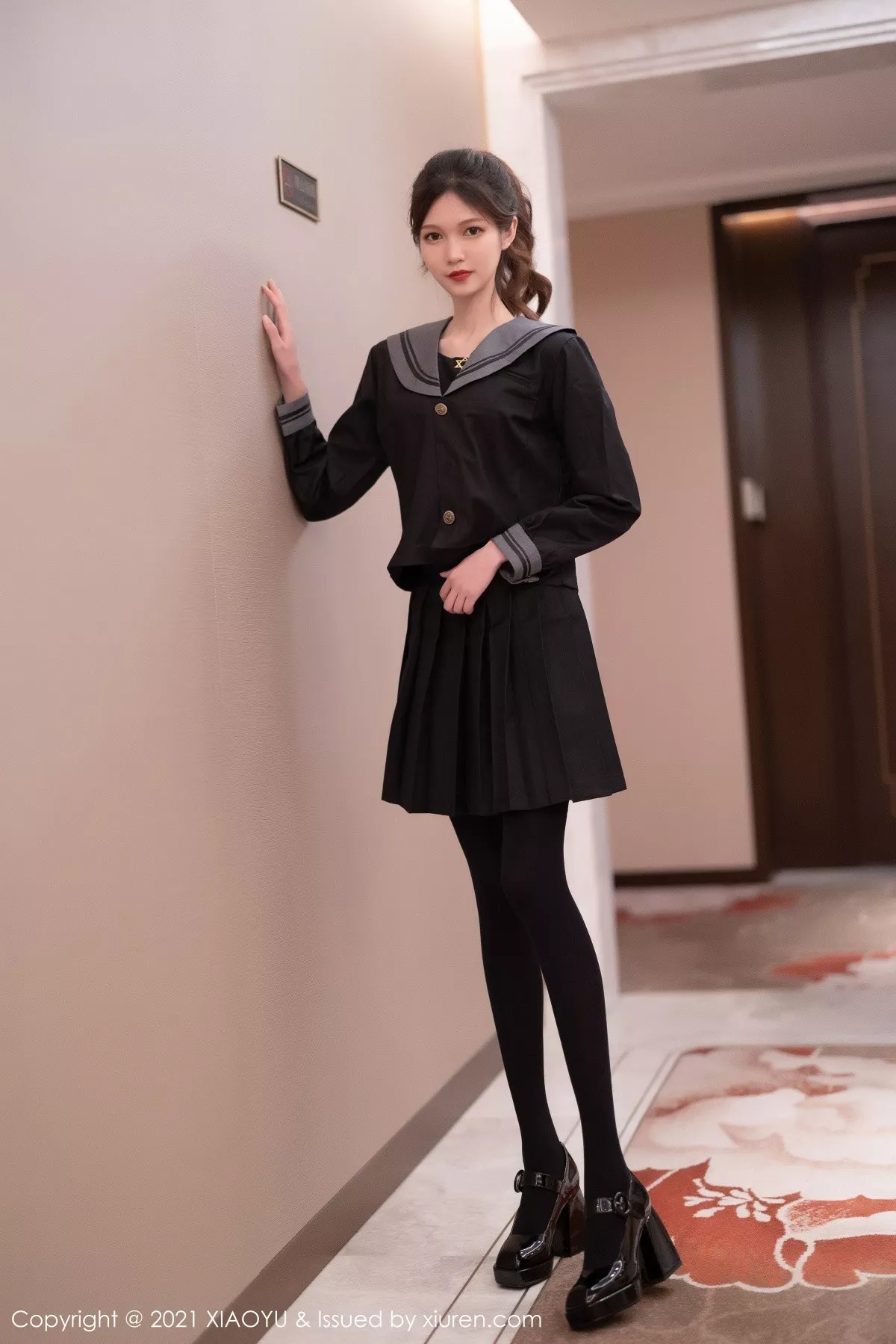 XIAOYU  语画界 Vol.591 学院风制服 程程程- 性感私房写真2