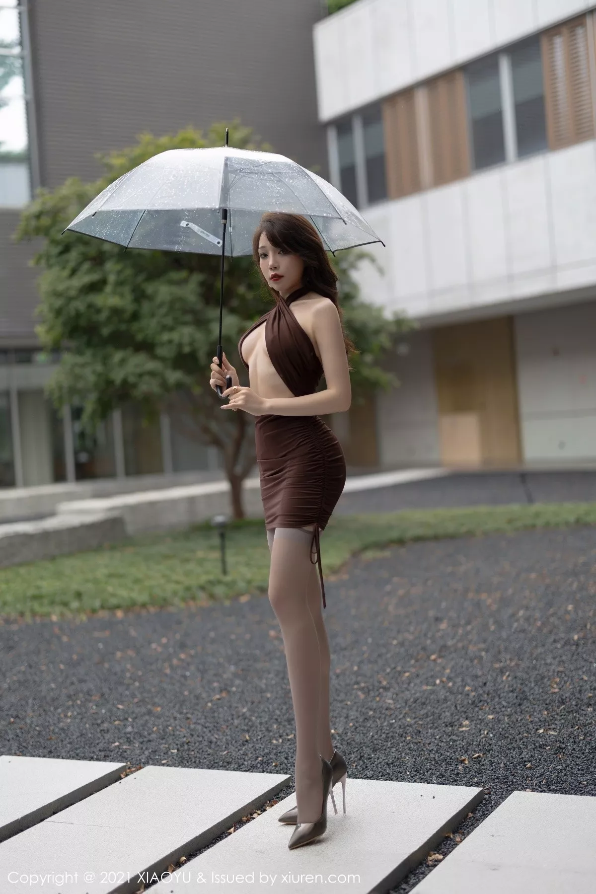 XIAOYU  语画界 Vol.601 礼裙与吊袜 芝芝Booty 性感写真1