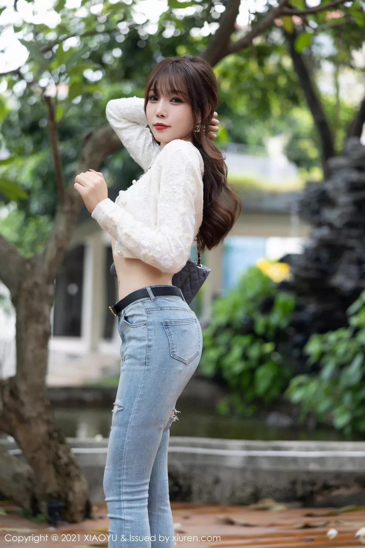 XIAOYU  语画界 Vol.627 洁白吊带 芝芝Booty 私房写真1