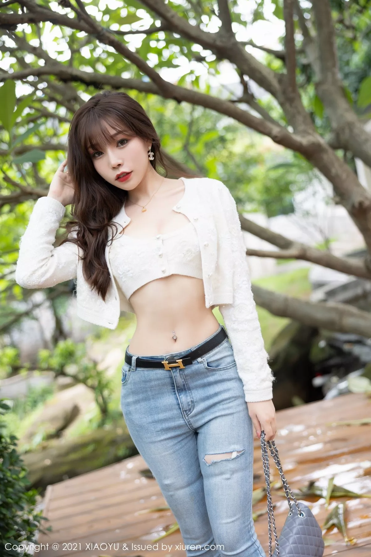 XIAOYU  语画界 Vol.627 洁白吊带 芝芝Booty 私房写真1