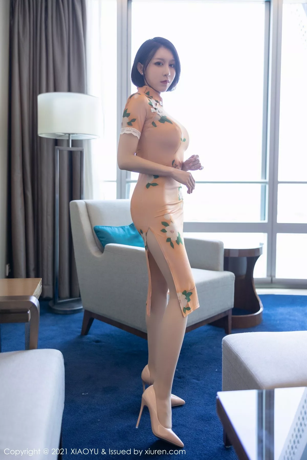 XIAOYU  语画界 Vol.651 浪漫旗袍 潘朵拉 Laa 性感写真22