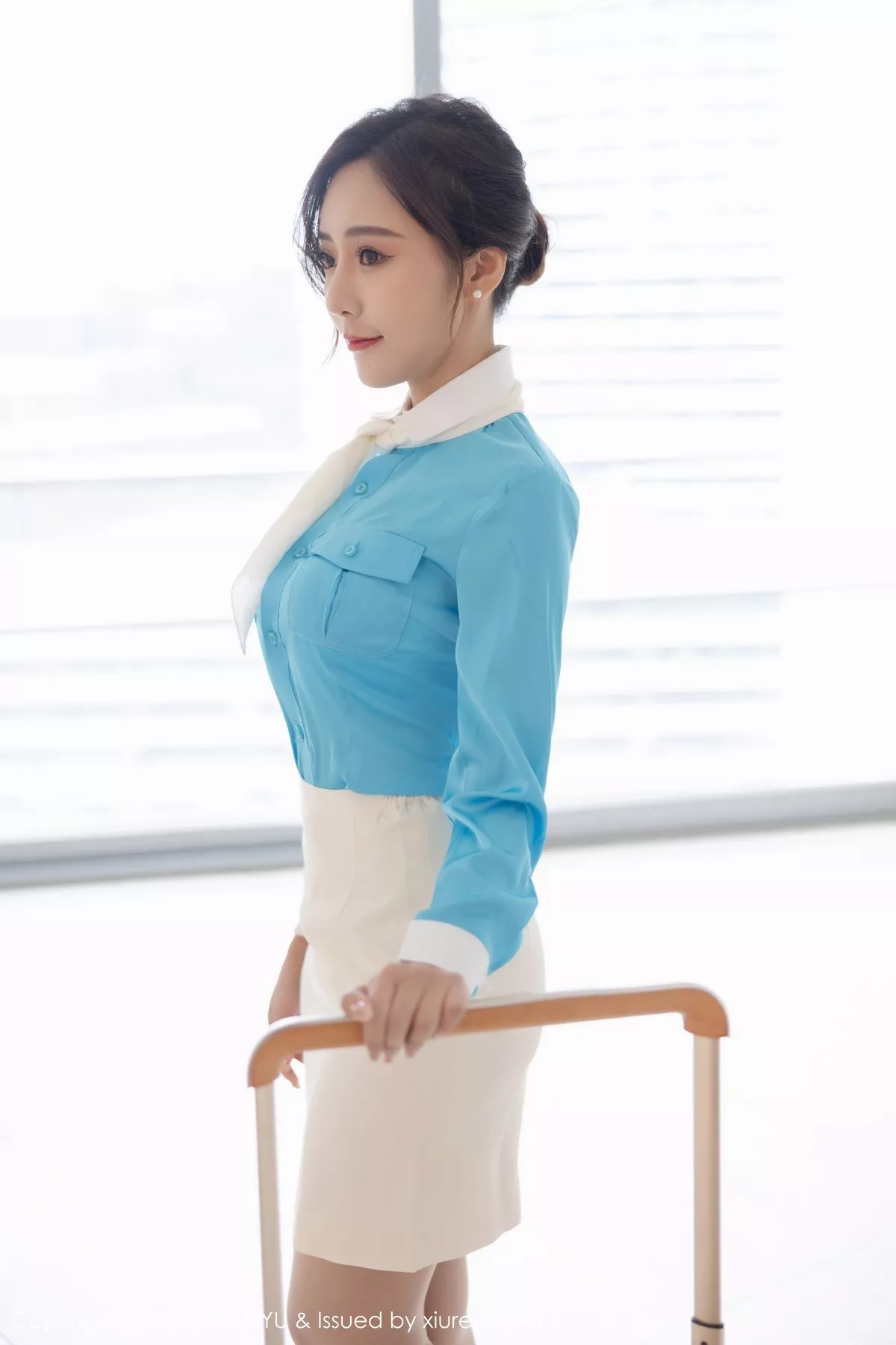XIAOYU  语画界 Vol.710 白色短裙 王馨瑶yanni 惠州旅拍11