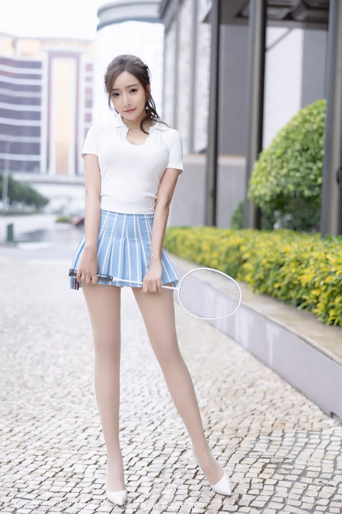 XIAOYU  语画界 Vol.803  白色蕾丝内衣 王馨瑶yanni 性感写真111