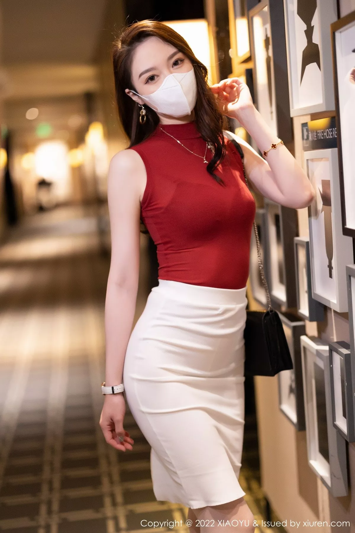 XIAOYU  语画界 Vol.814  白色短裙 梦心玥 性感写真1