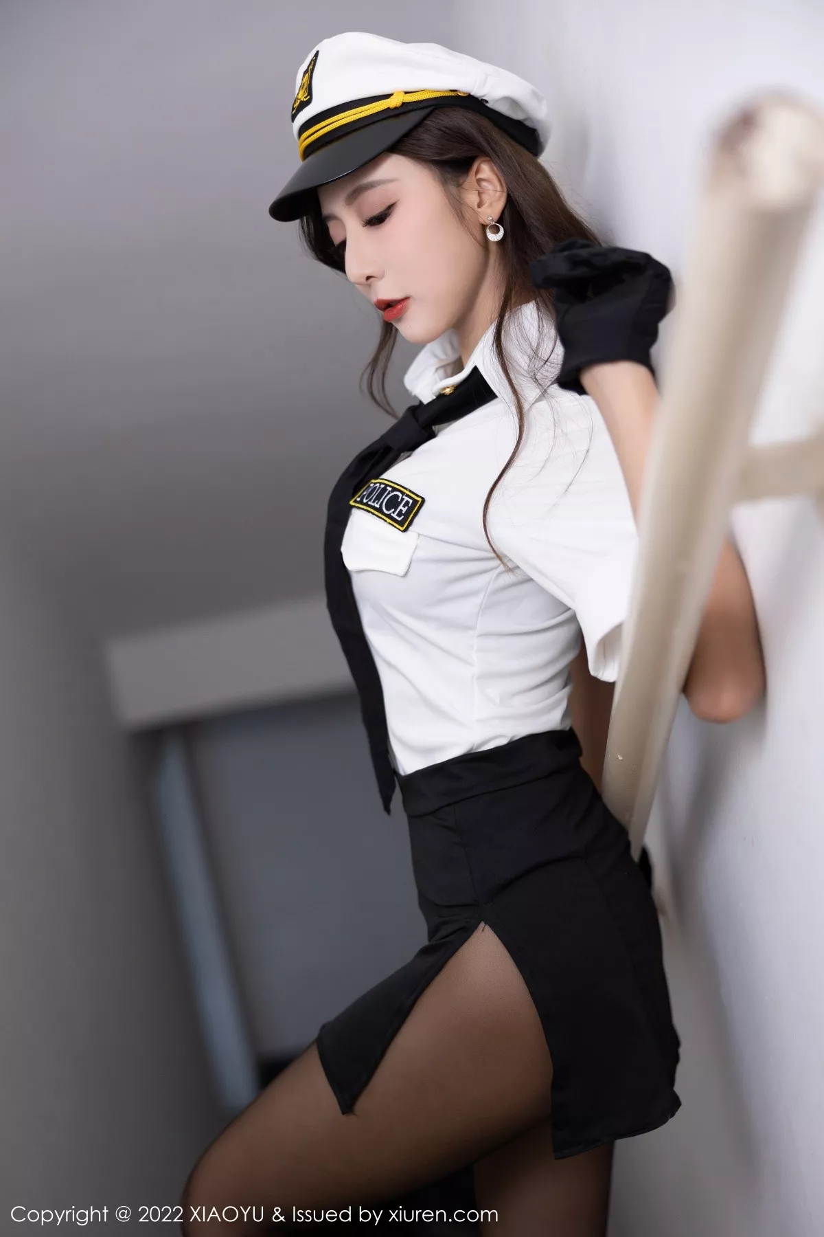XIAOYU  语画界 Vol.867  王馨瑶yanni 韩国女警官制服性感写真1