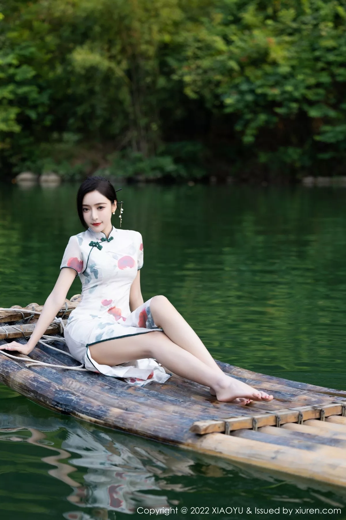 XIAOYU  语画界 Vol.872  王馨瑶yanni 图案旗袍杭州旅拍11