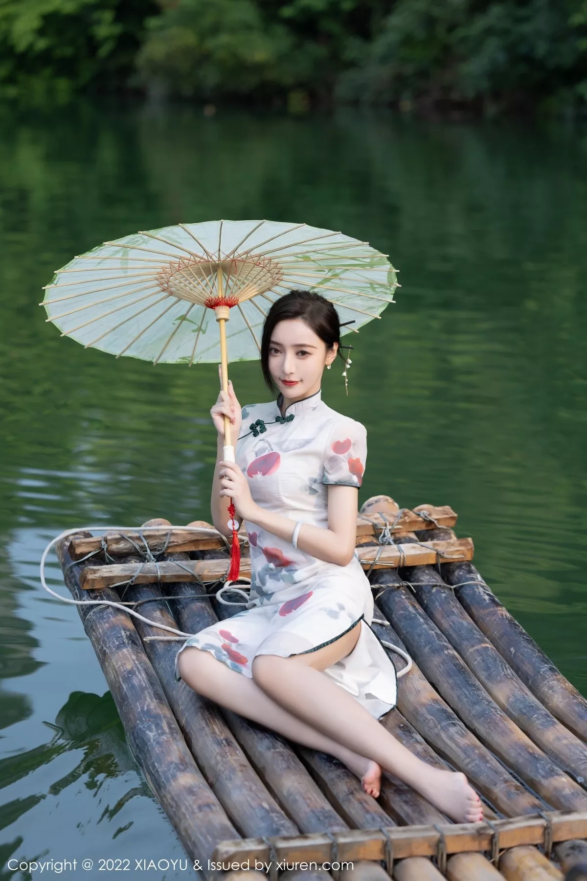 XIAOYU  语画界 Vol.872  王馨瑶yanni 图案旗袍杭州旅拍11