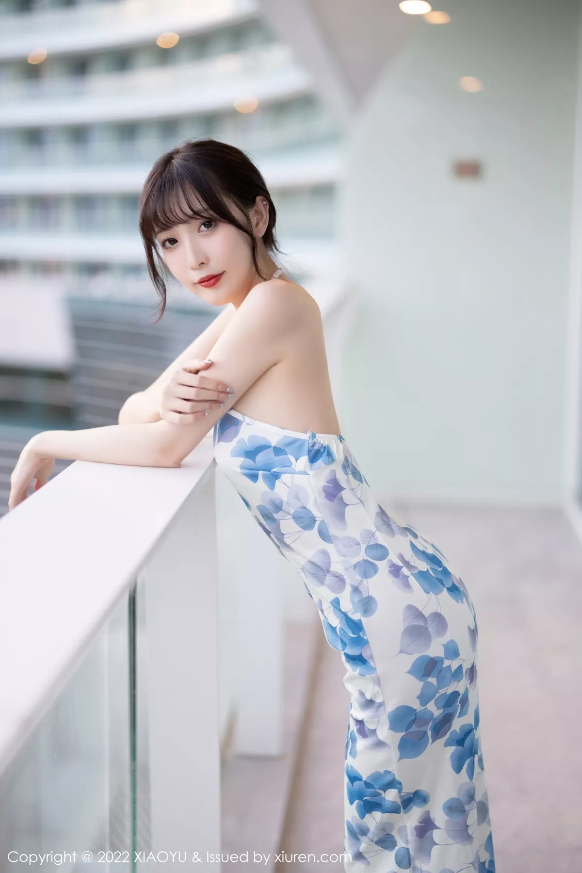 XIAOYU  语画界 Vol.877  林星阑 连衣短裙白丝性感写真11