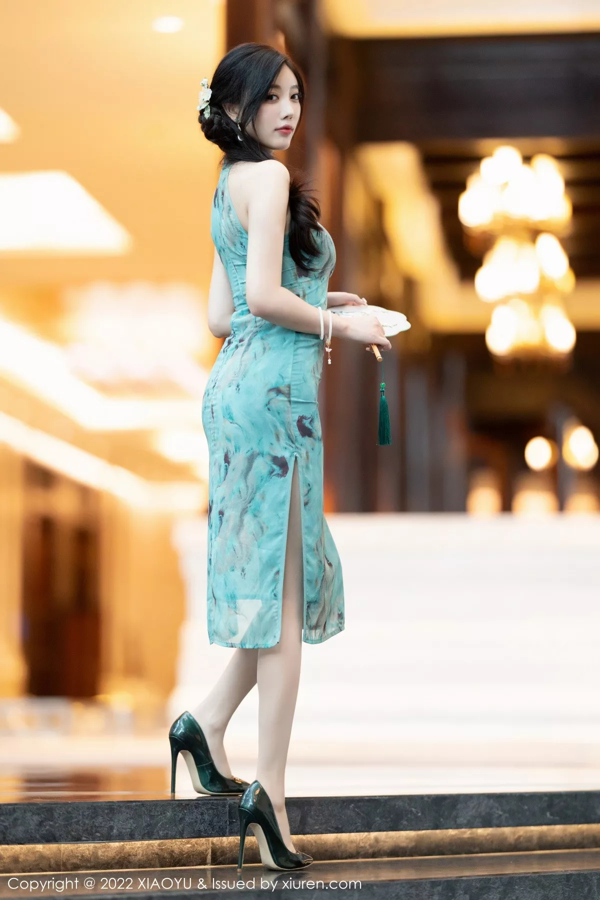 XIAOYU  语画界 Vol.882  杨晨晨Yome 旗袍服饰原色丝袜青海-海南心愿旅拍2