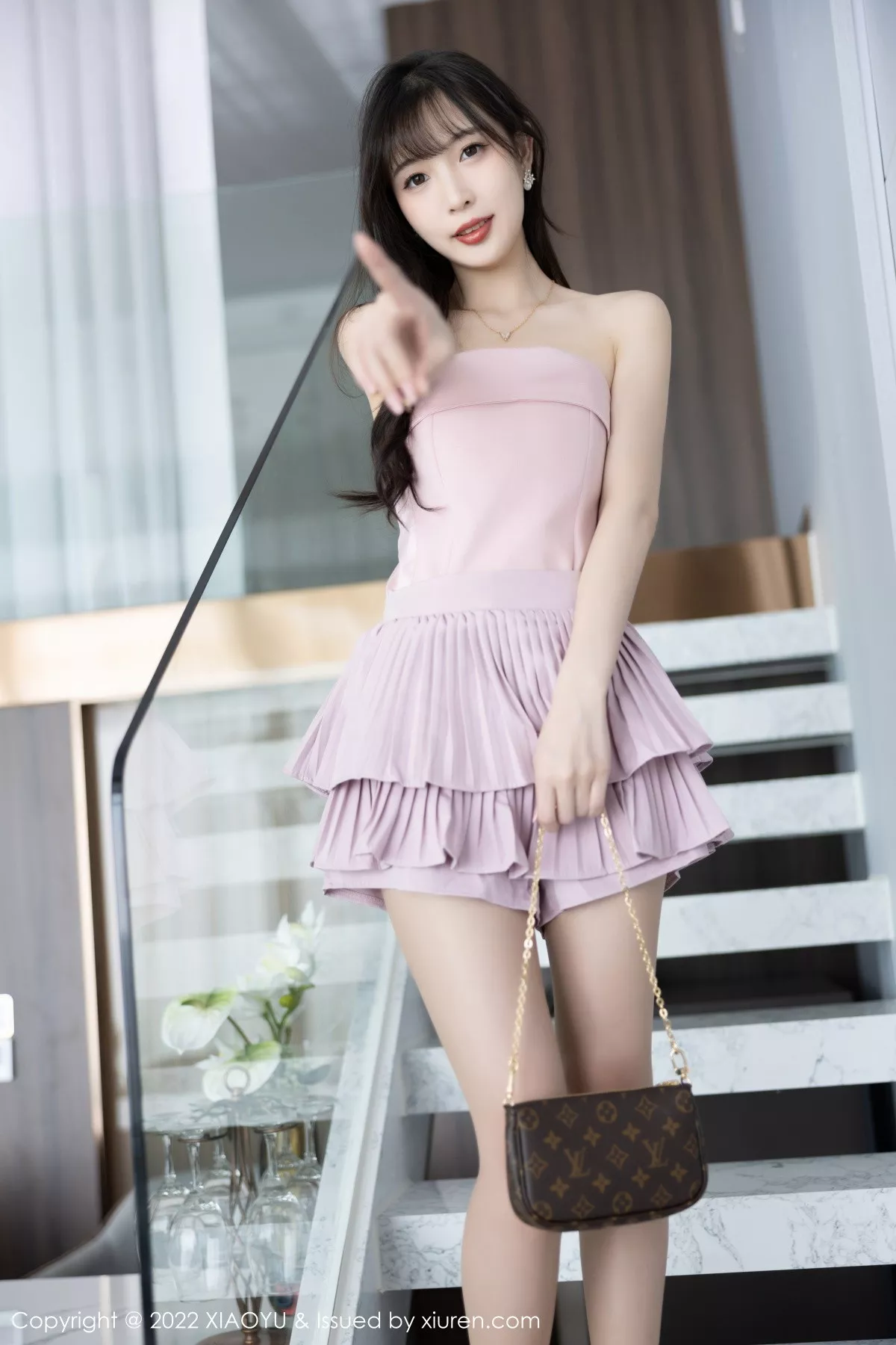 XIAOYU  语画界 Vol.923  林星阑 米色蕾丝内衣性感写真