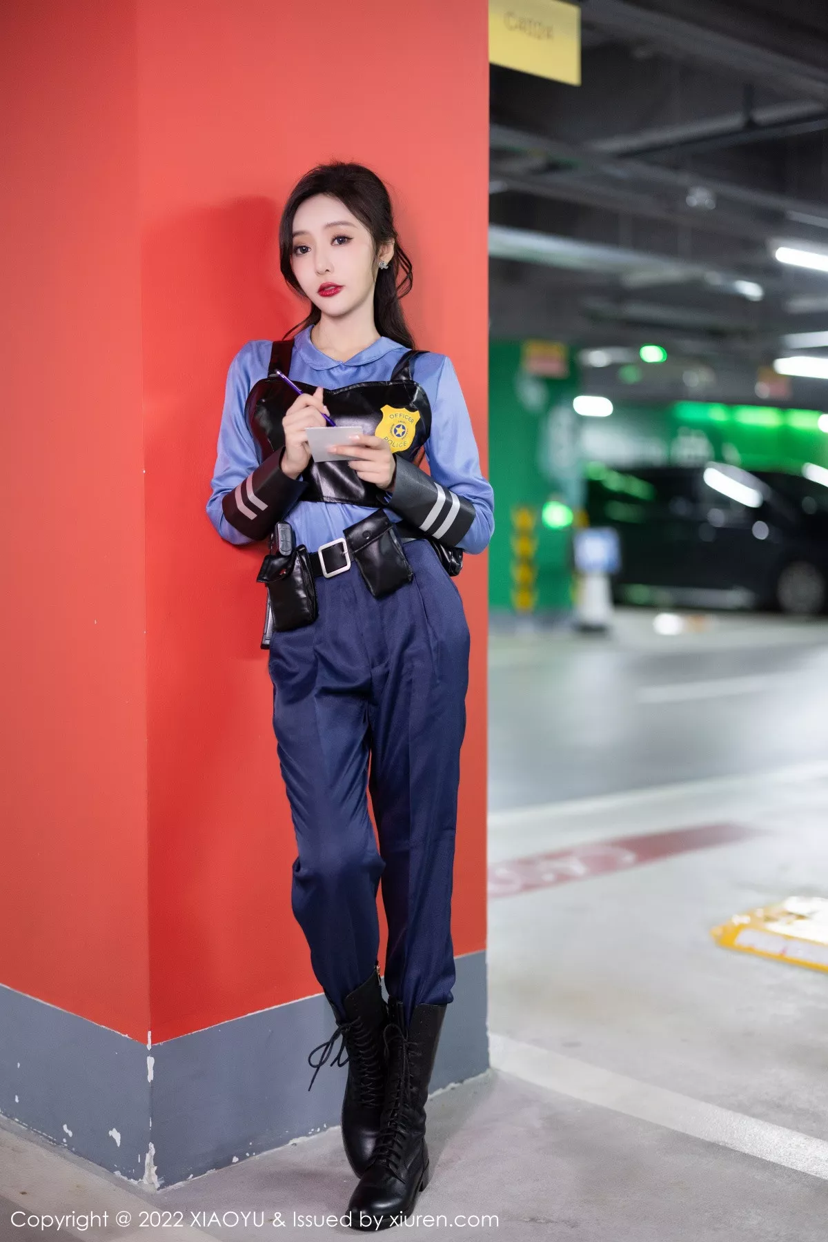 XIAOYU  语画界 Vol.929  王馨瑶yanni 女警官制服制服诱惑