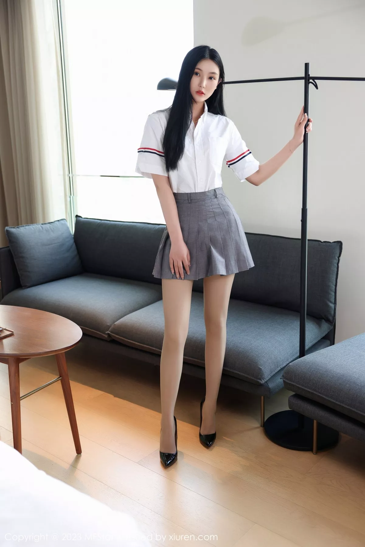 MFStar 模范学院 Vol.578 Ai西西里 白色蕾丝内衣写真