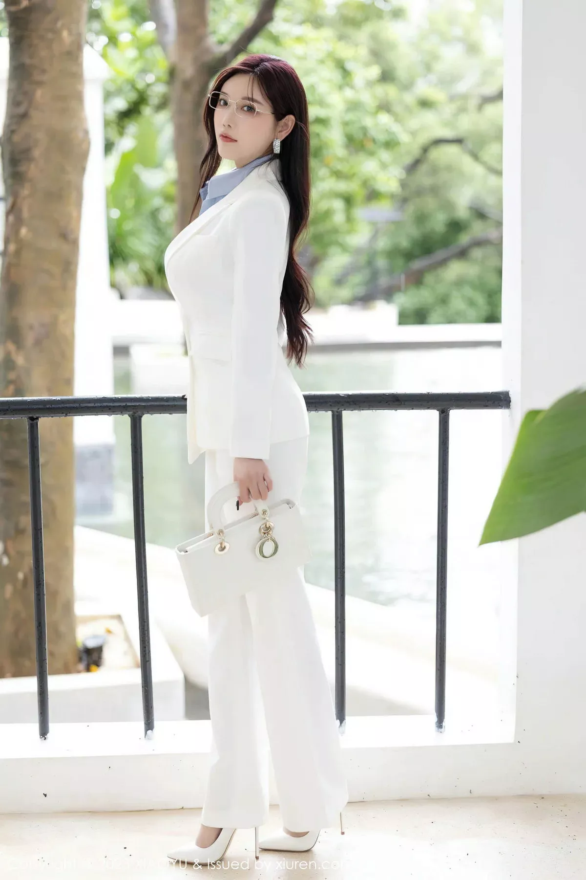 XIAOYU  语画  Vol.1065  杨晨晨Yome 白色简约OL贵州旅拍2