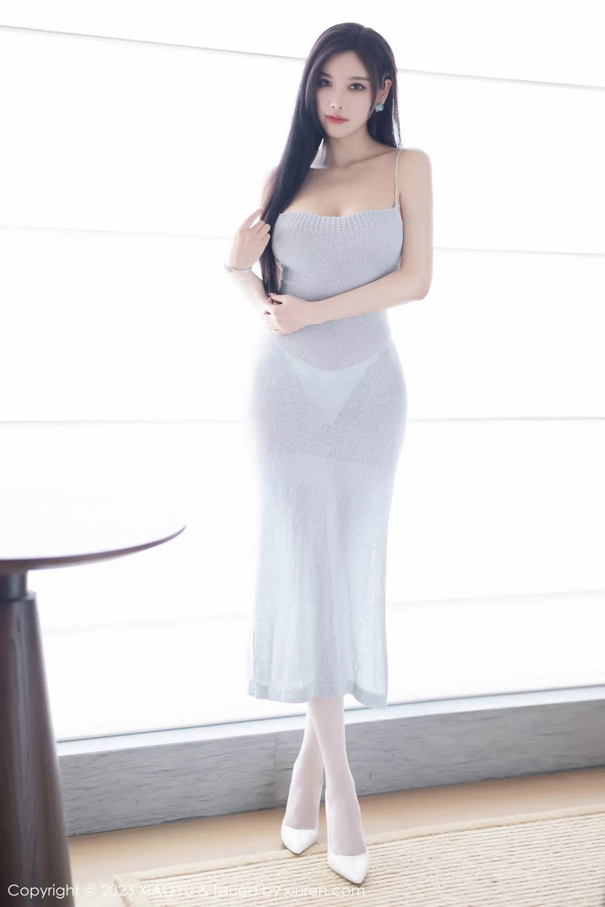 XIAOYU  语画  Vol.1104  杨晨晨Yome 诱人白色丝袜性感写真1