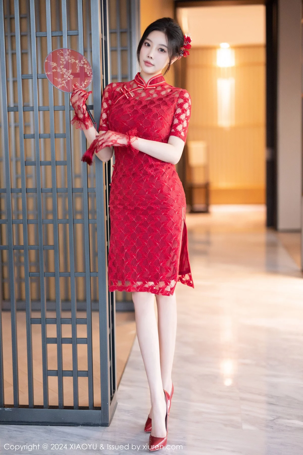 XIAOYU  语画  Vol.1184  杨晨晨Yome 中式婚服海南旅拍1
