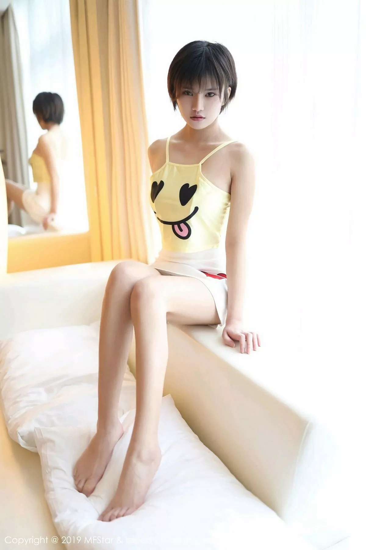 MFStar 模范学院 Vol.178 小资baby 短发美女背心少女