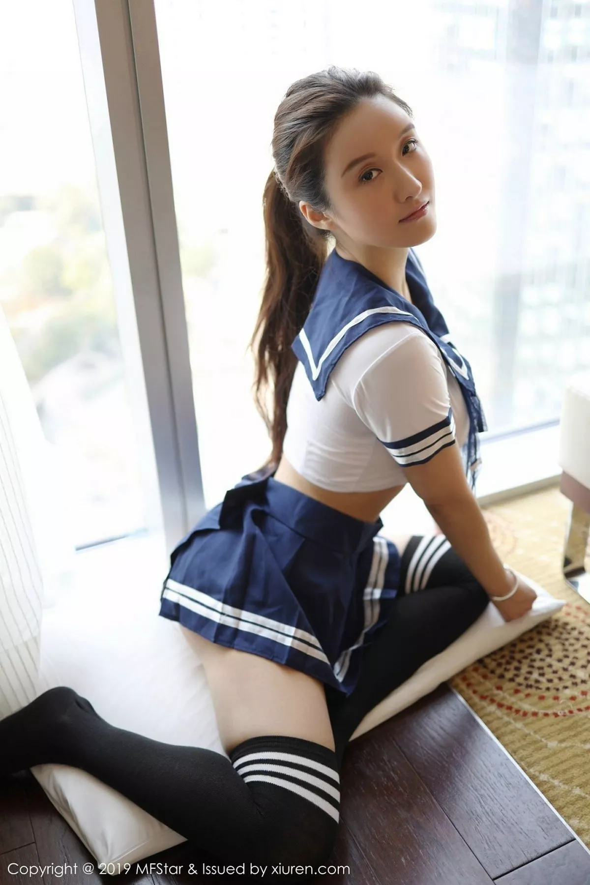 MFStar 模范学院 Vol.184 Jennanni_Jen 学生制服清纯学妹