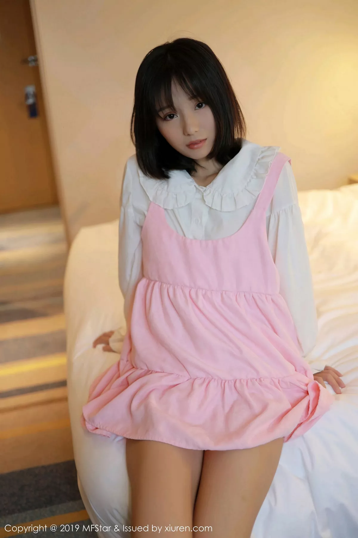 MFStar 模范学院 Vol.203 Baileys香儿 短发美女白衬衫系列