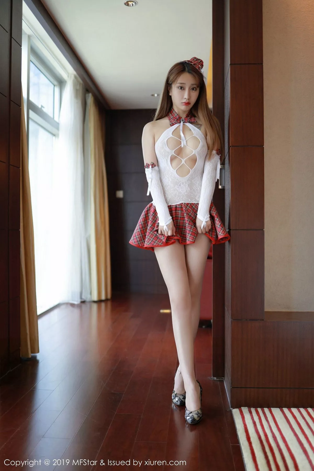 MFStar 模范学院 Vol.208 Betty林子欣学生制服写真