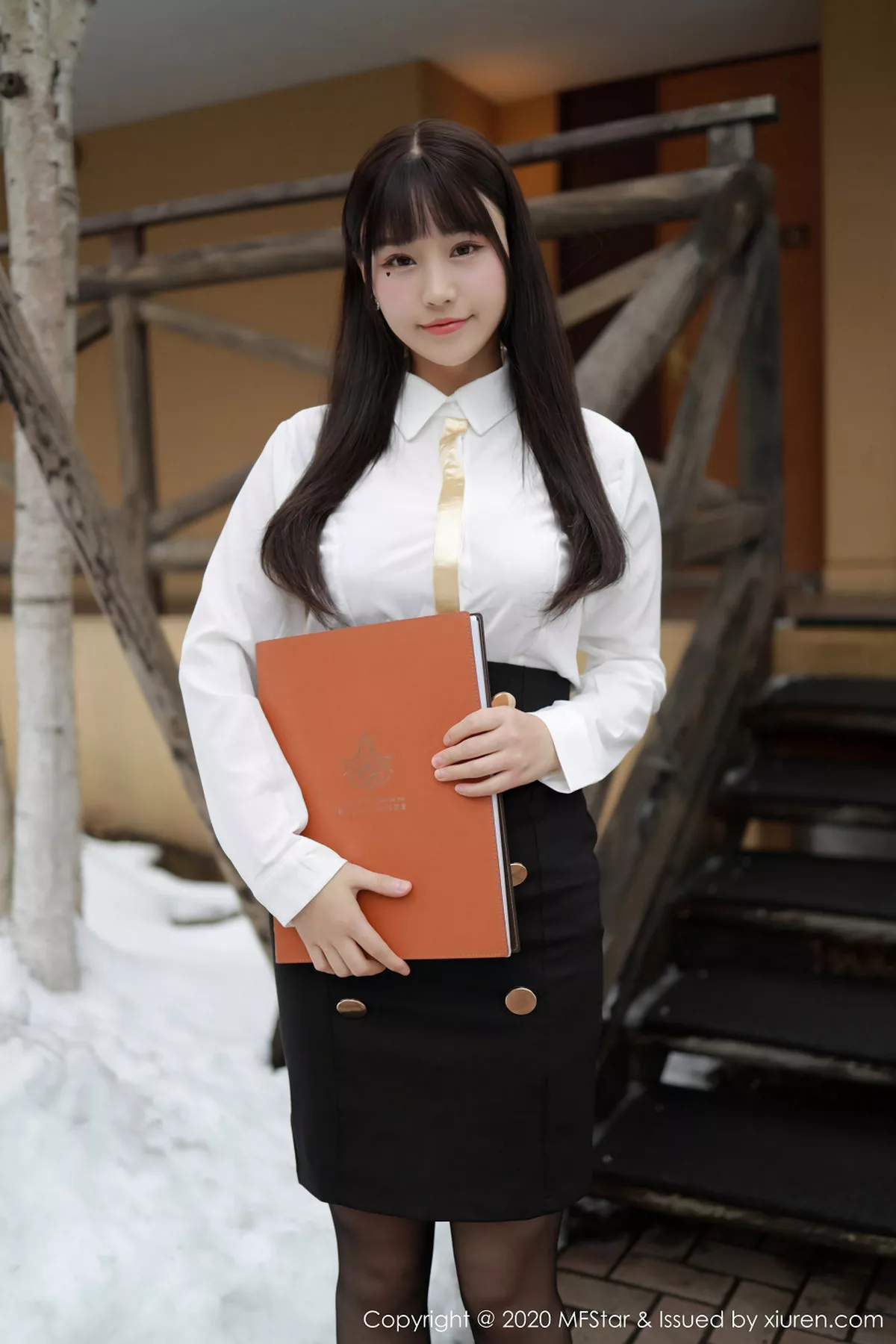 MFStar 模范学院 Vol.267 酒店客房经理 朱可儿Flower 日本北海...