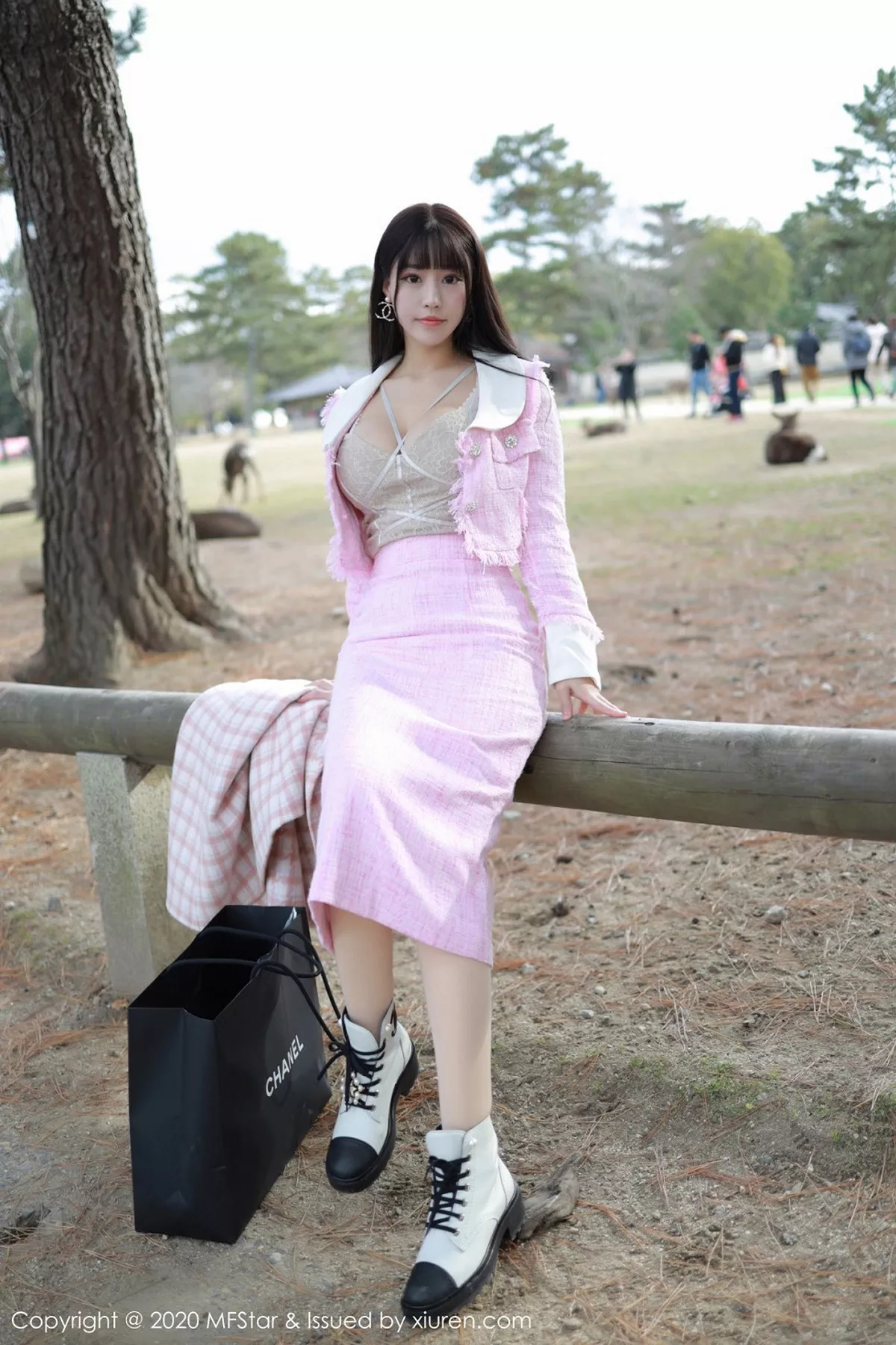 MFStar 模范学院 Vol.278 巨乳萝莉 朱可儿Flower 北海道旅拍写真