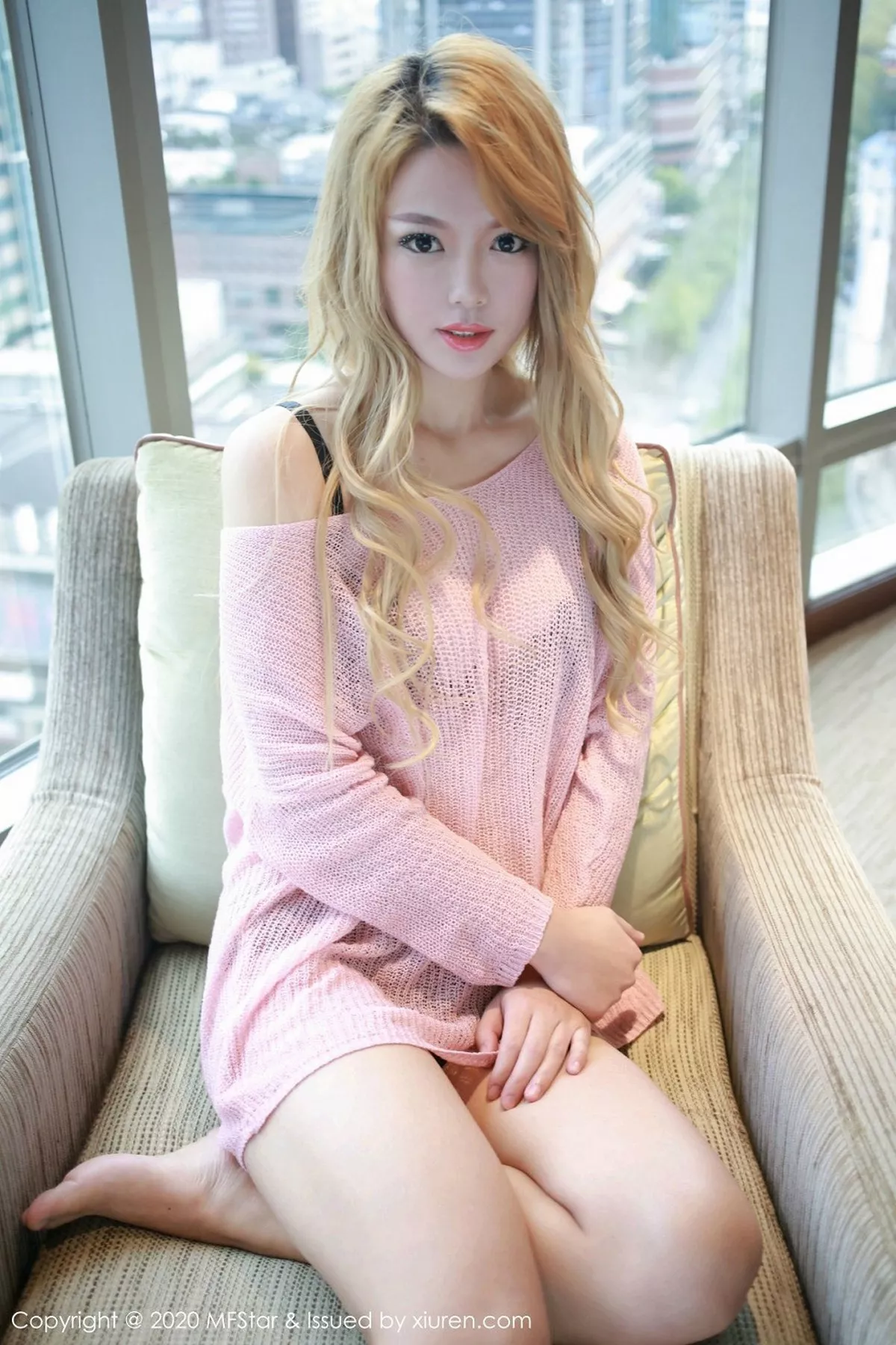 MFStar 模范学院 Vol.296 dodo 金发丝女郎新人模特首套写真