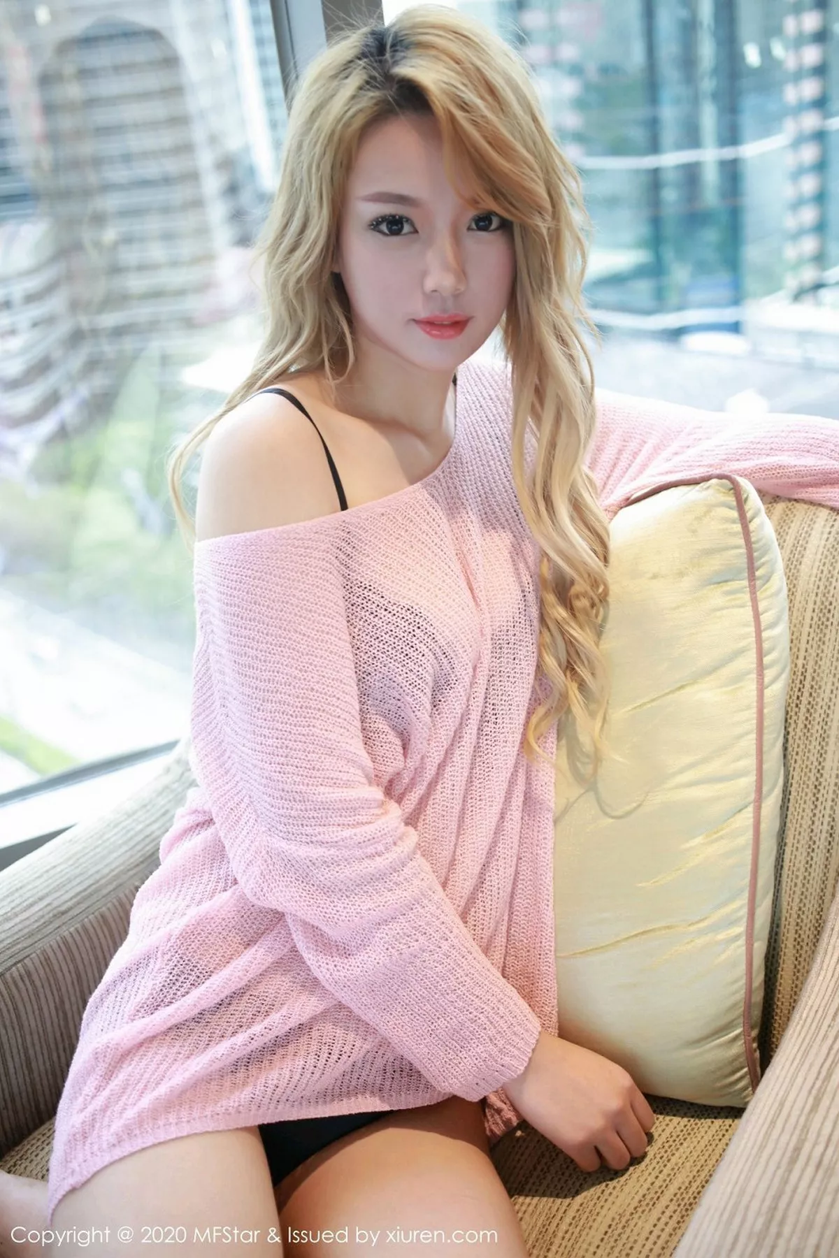 MFStar 模范学院 Vol.296 dodo 金发丝女郎新人模特首套写真