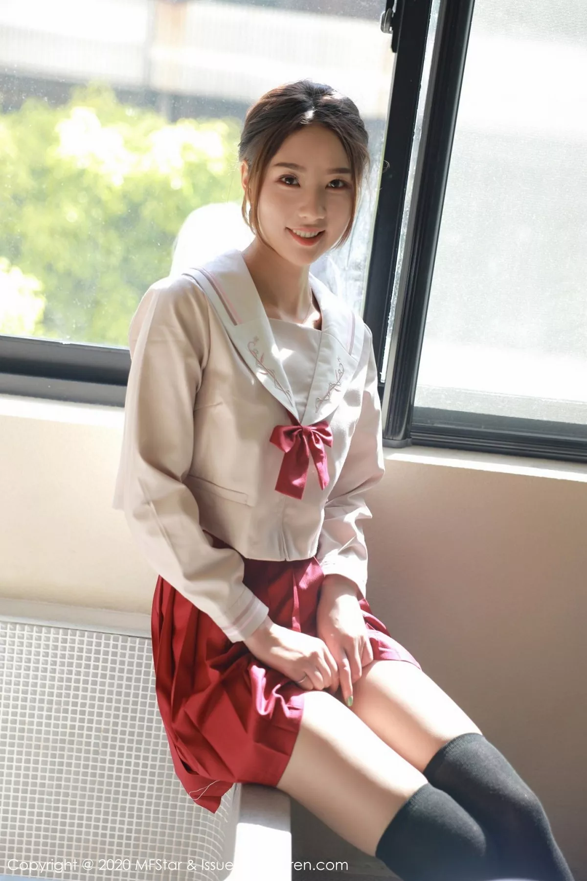 MFStar 模范学院 Vol.340  方子萱 青春jk制服清纯学妹