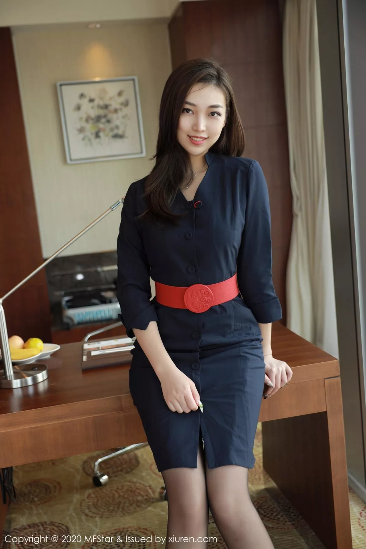 MFStar 模范学院 Vol.404  空姐空乘制服 郑颖姗  新人模特