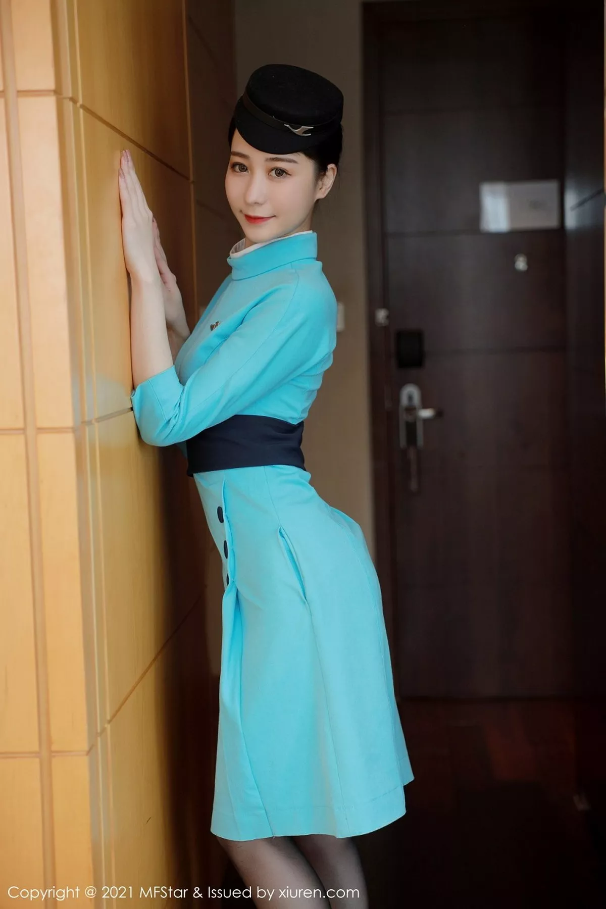 MFStar 模范学院 Vol.455   空姐制服写真 水水er