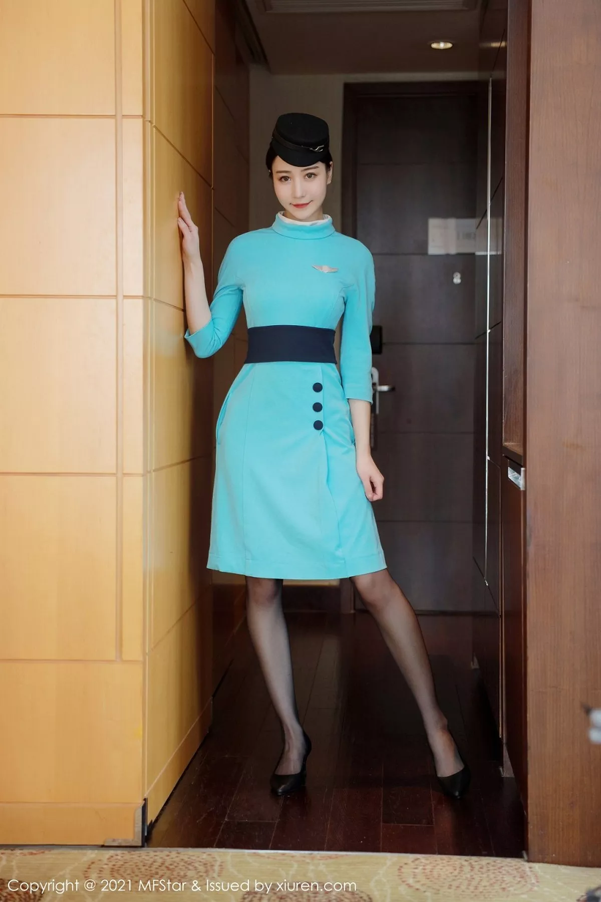 MFStar 模范学院 Vol.455   空姐制服写真 水水er