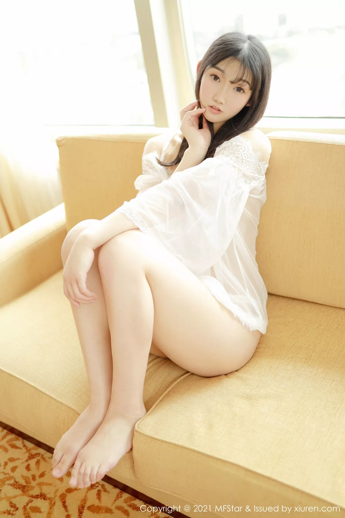 MFStar 模范学院 Vol.470   轻薄通透第二套写真 母崽崽  新人...