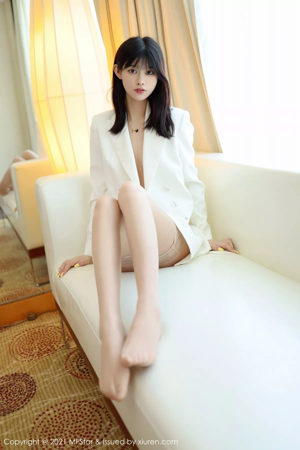 MFStar 模范学院 Vol.522 清纯甜美 77qiqi 新人模特第二套写真3