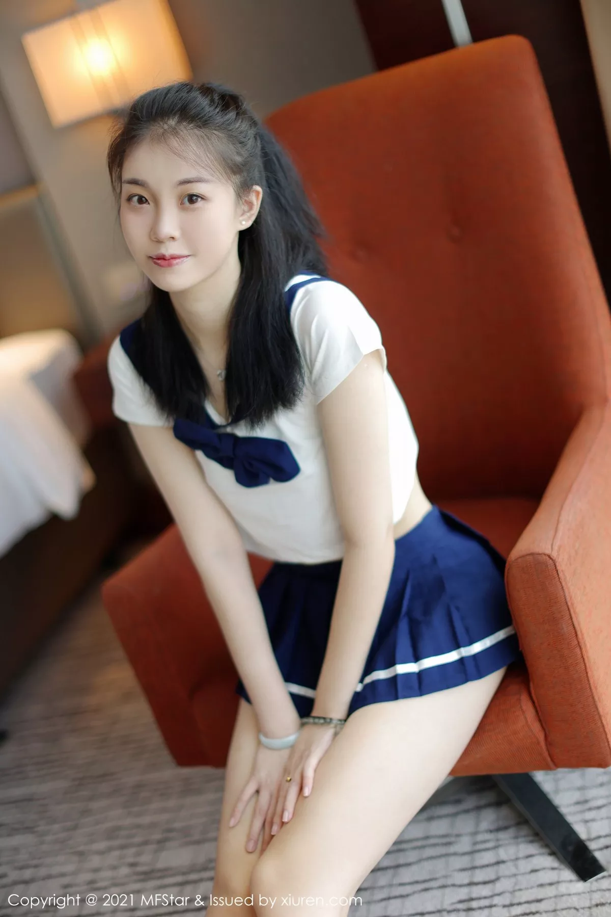 MFStar 模范学院 Vol.526 JK制服新人模特 一颗甜蛋黄a 1