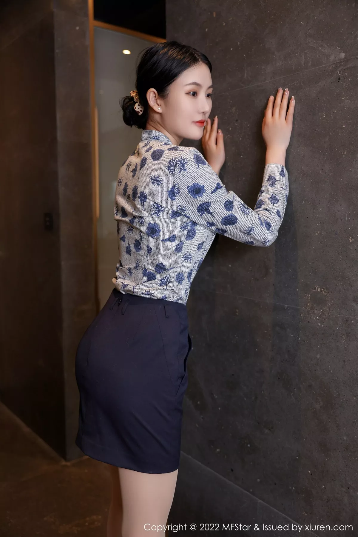 MFStar 模范学院 Vol.569 Ai西西里 空姐制服新人性感写真