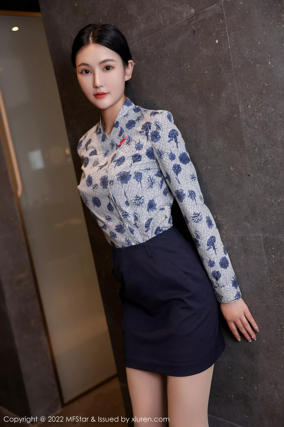 MFStar 模范学院 Vol.569 Ai西西里 空姐制服新人性感写真